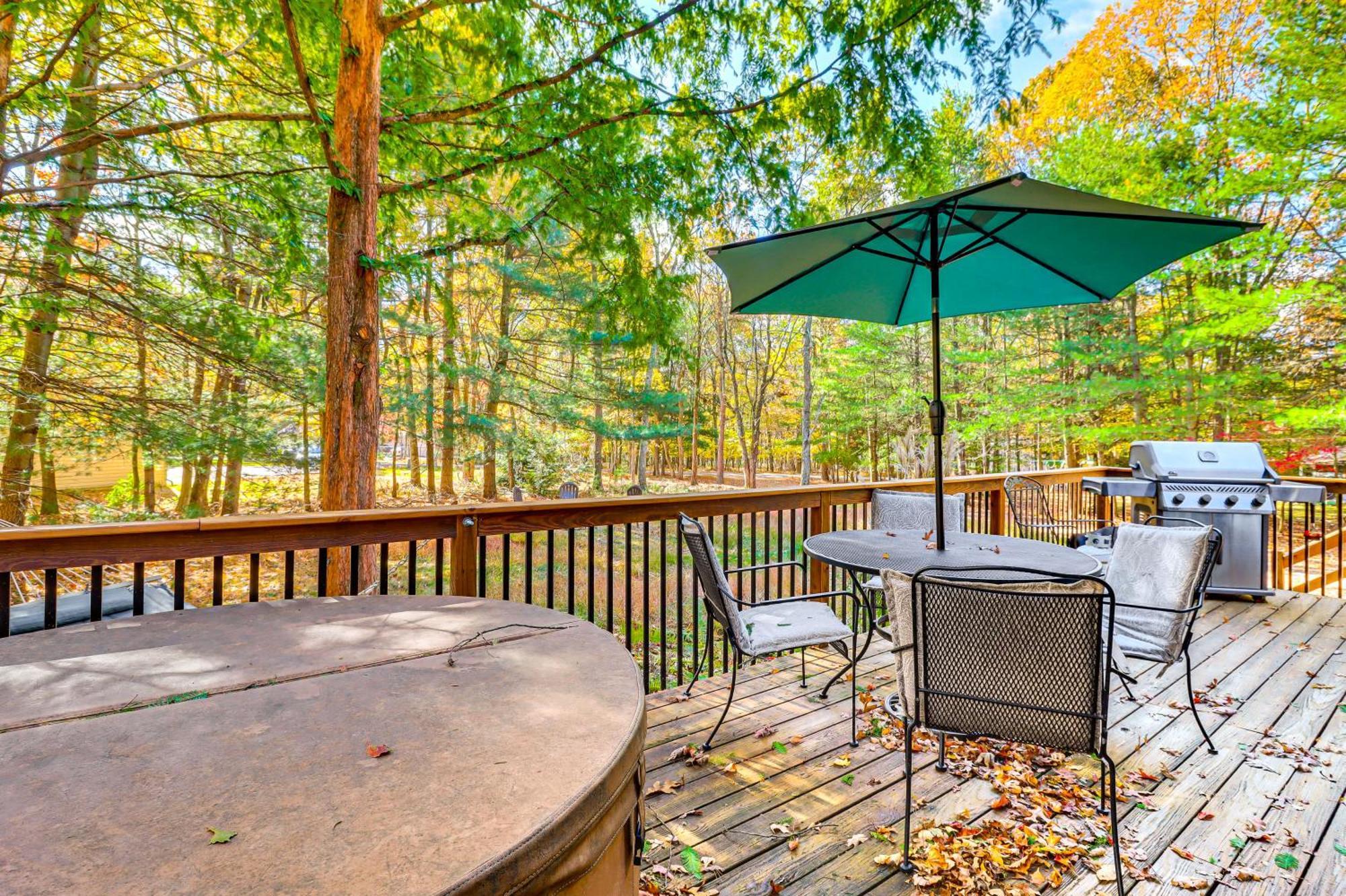 Quaint Jim Thorpe Cabin Retreat, Walk To Beach! Buitenkant foto